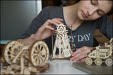 UGears Mechanical Wooden Model 3D Puzzle Kit STEM LAB Pendulum