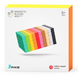 Pixio Design Series 400 magnetic blocks 10 colors 6+ ages