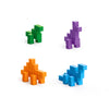 PIXIO Story Series Mini Dinos 80 magnetic blocks 4 colors 6+ ages