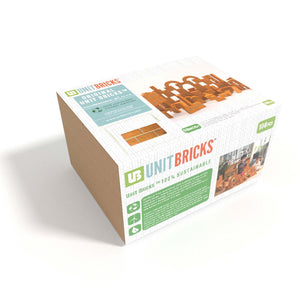 UNIT BRICKS 100 pcs Unit Bricks Building Set for age 2y+ Pratt Scale  eco-friendly