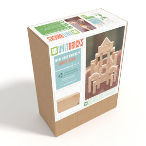 UNITBRICKS 58 pcs Mini Unit Bricks 4011011 for 3+ Eco-friendly