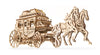 UGears Mechanical Wooden Model 3D Puzzle Kit Stagecoach