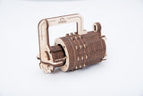 UGears Mechanical Wooden Model 3D Puzzle Kit Combination Lock