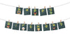 BABAI Birthday Decorations - Flags "Heroes"