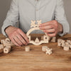 BABAI Wooden Board Game "Creative Balancer" in Natural Finish 3+